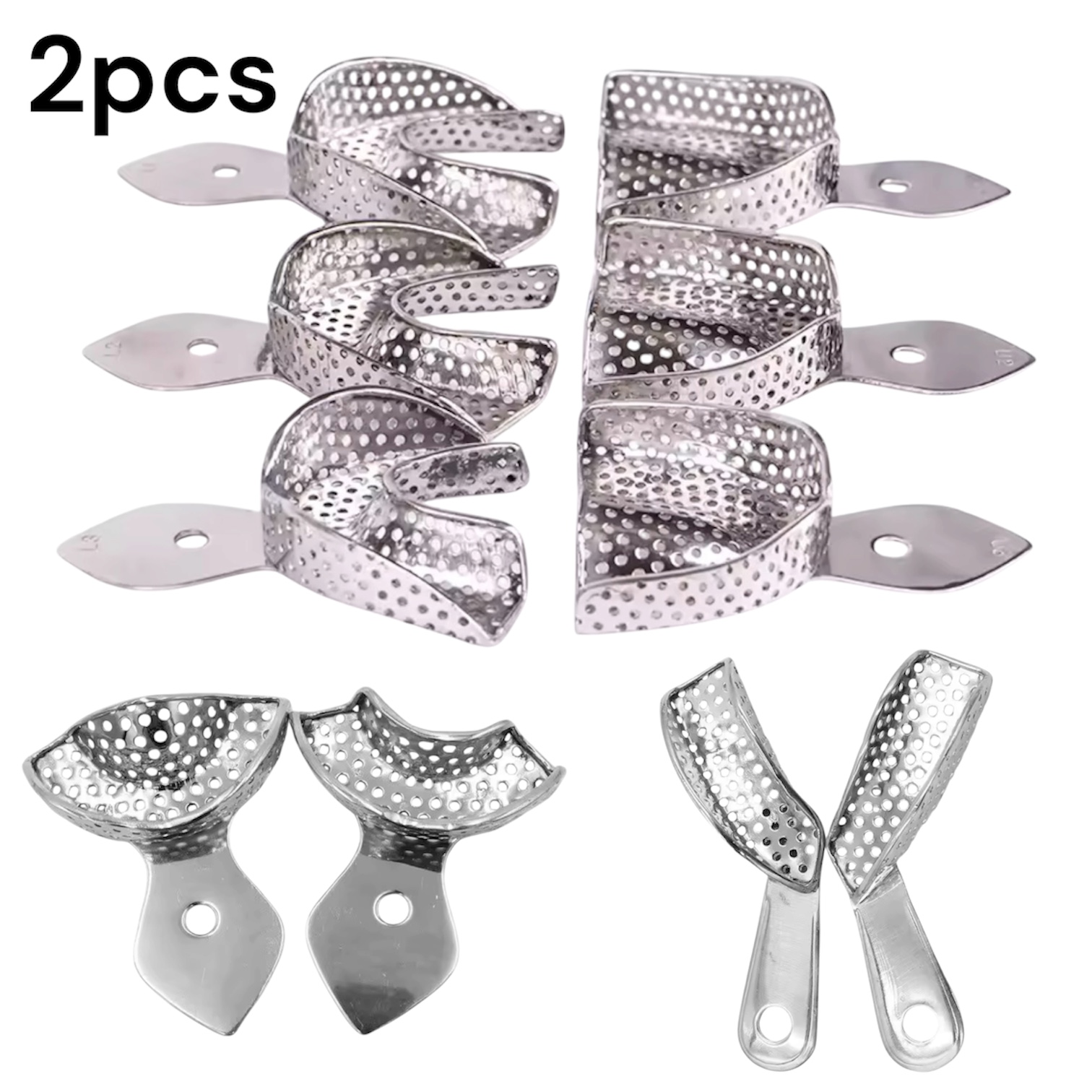Teeth Whitening Trays - DENILK 2pcs Pair of Dental Lab