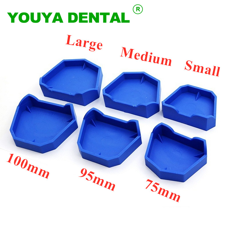 Teeth Whitening Trays - 6pcs/set Dental Model Base Silicon Rubber