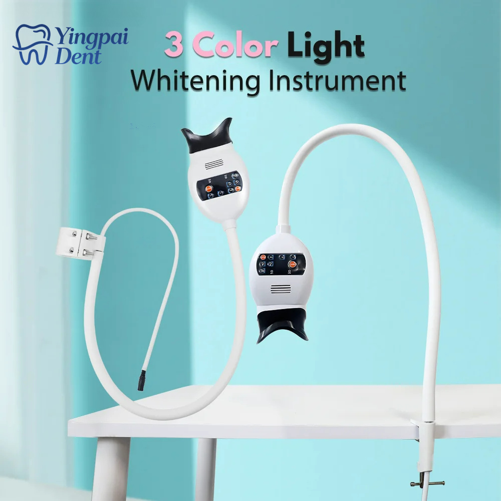 Teeth Whitening With Led Light - Adjustable 3 Colors LED Teeth Whitening