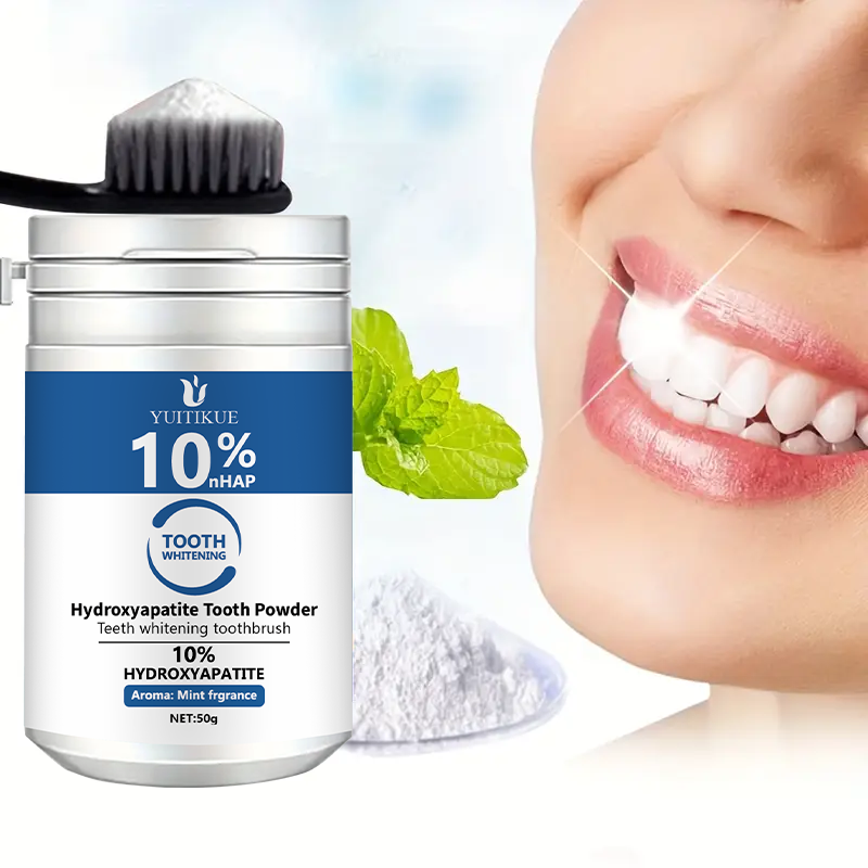 YUTIKUE 10% nHAP Tooth Powder  - Teeth Whitening Zimba ulasan dan harga