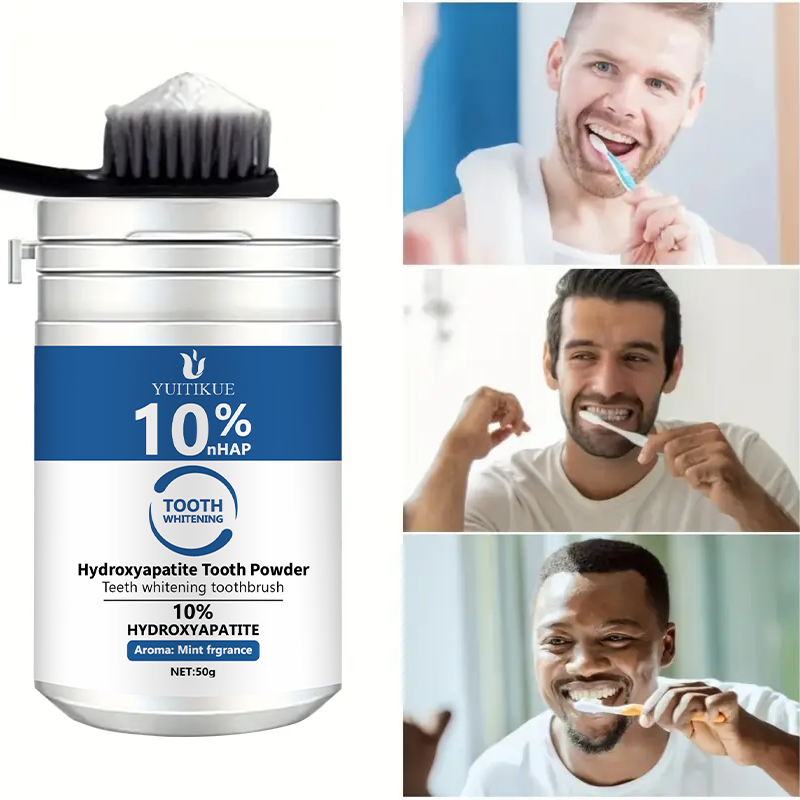 YUTIKUE 10% nHAP Tooth Powder  - Teeth Whitening Zimba ulasan dan harga