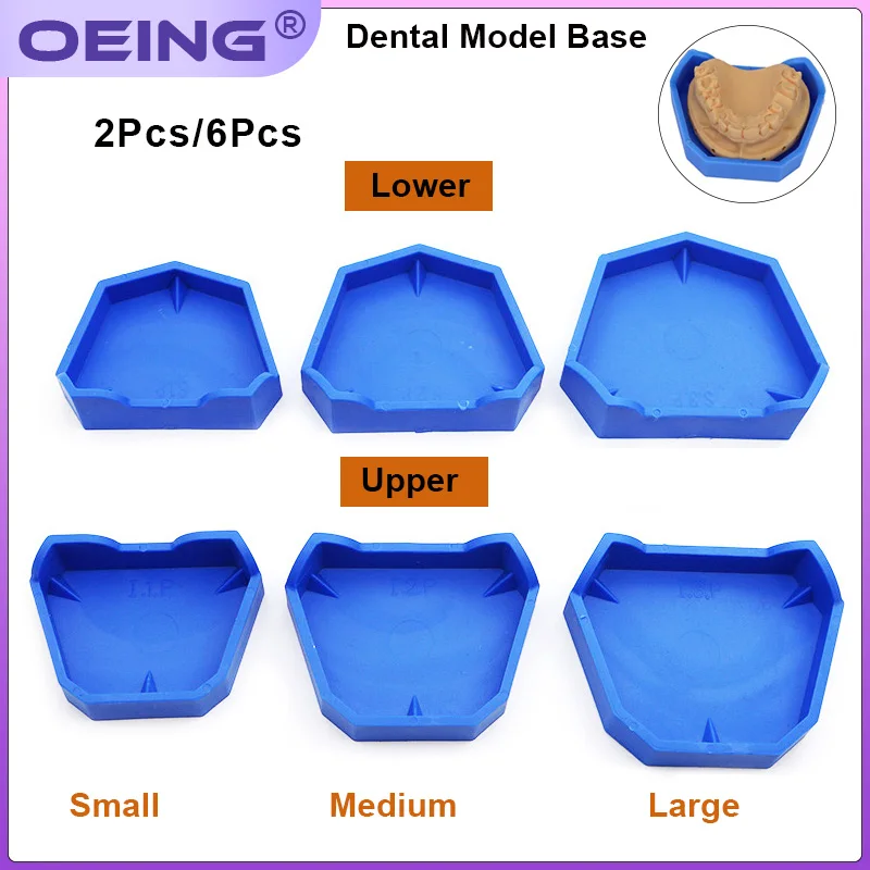 2/6Pcs Dental Model Base Silic - Teeth Whitening Trays ulasan dan harga