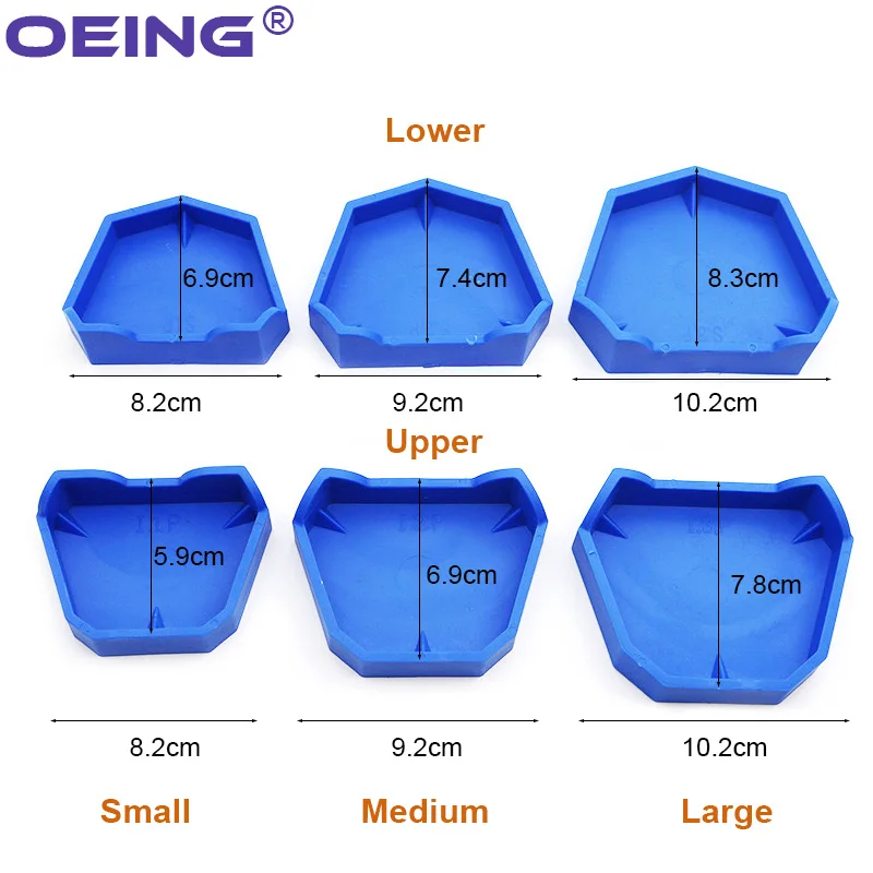 2/6Pcs Dental Model Base Silic - Teeth Whitening Trays ulasan dan harga