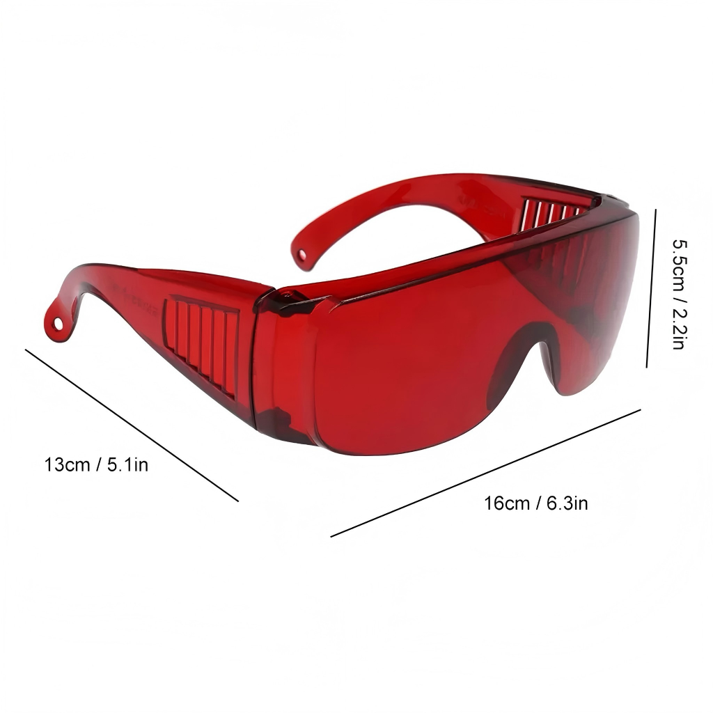 Red and White Dental Safety Go - Teeth Whitening Uv ulasan dan harga