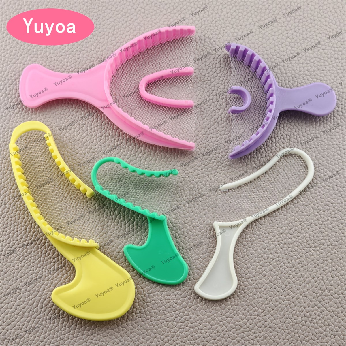 100pcs Colorful Dental Bite Im - Teeth Whitening Trays ulasan dan harga