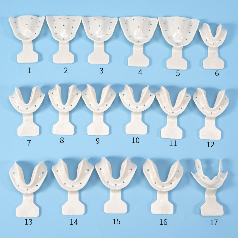 17Pcs Dental Impression Trays  - Teeth Whitening Trays ulasan dan harga
