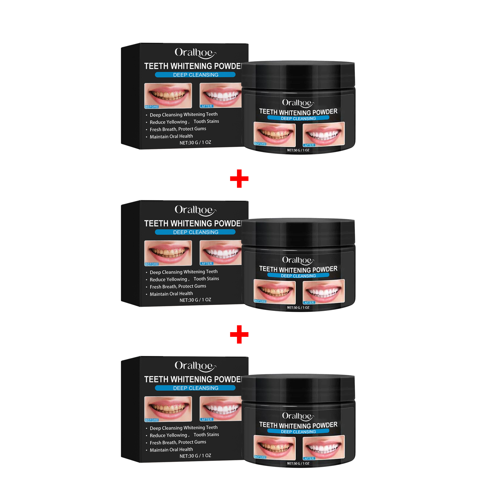 Charcoal Whitening Teeth Powde - Teeth Whitening Zimba ulasan dan harga