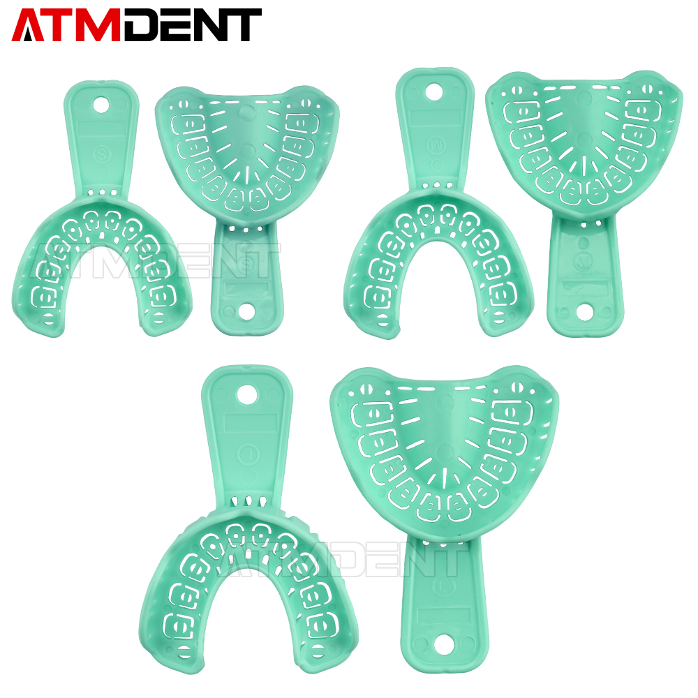 6Pcs/Set Dental Impression Pla - Teeth Whitening Trays ulasan dan harga