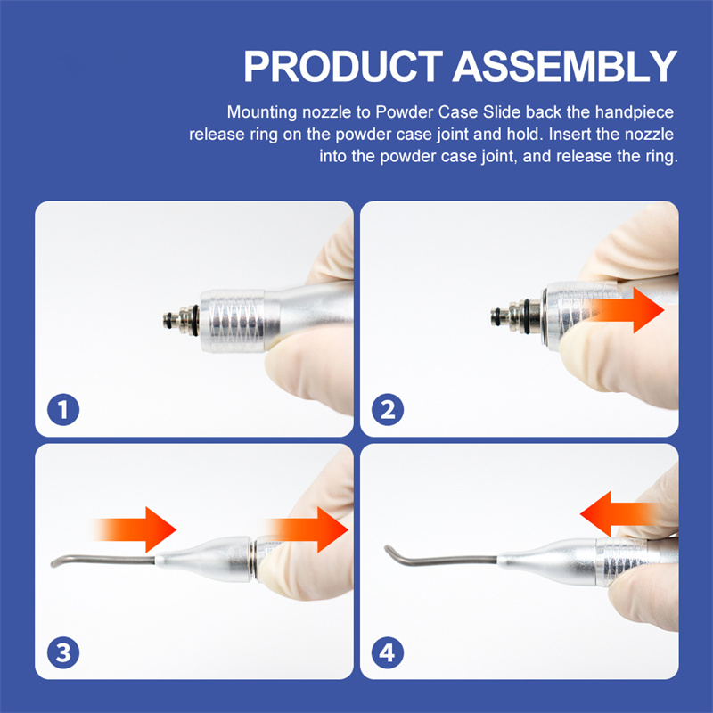 Dental Air Polisher Sandblasti - Colgate Whitening Teeth ulasan dan harga