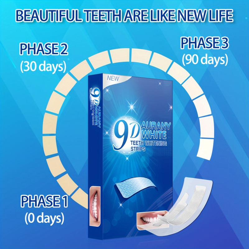 21 Pairs of 9D Aurany White Te - Teeth Whitening Gel Refills ulasan dan harga