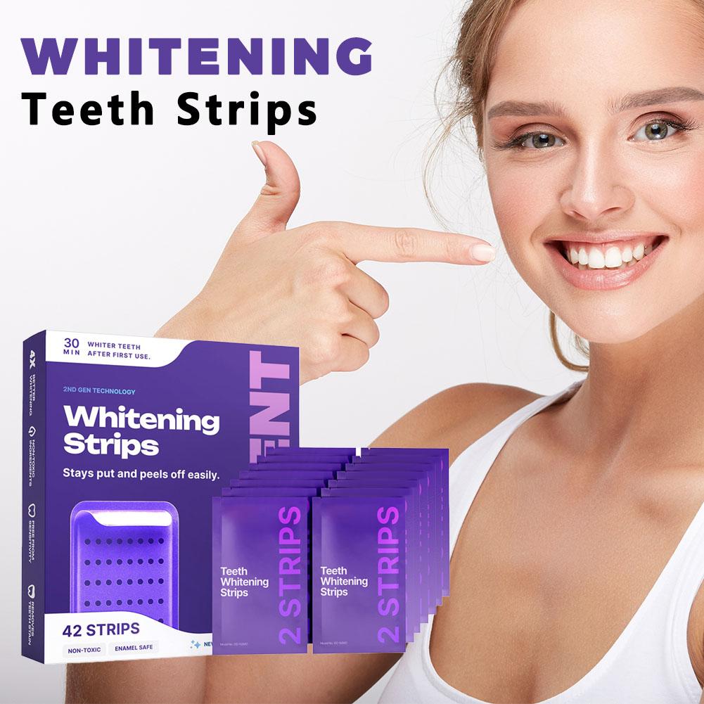 42 Pack Purple Teeth Whitening - Teeth Whitening Gel Refills ulasan dan harga