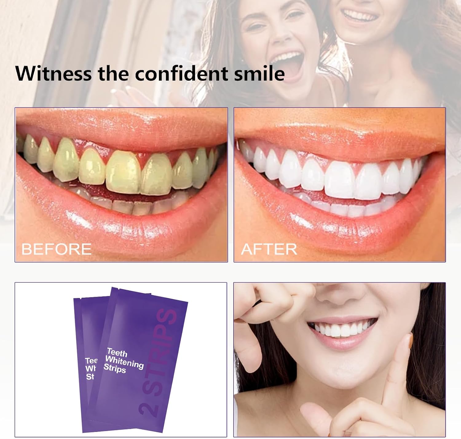 7/14pcs Purple Teeth Whitening - Teeth Whitening Gel Refills ulasan dan harga