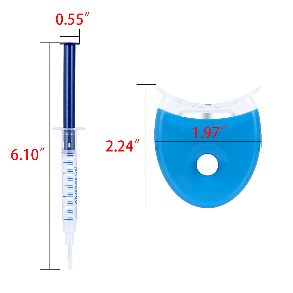 1 set Teeth Whitening 44% Pero - Colgate Whitening Teeth ulasan dan harga