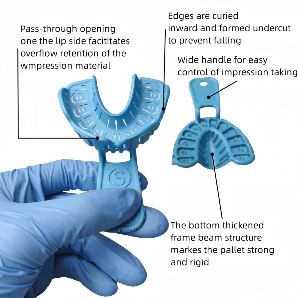 6Pcs/Set Dental Impression Pla - Teeth Whitening Trays ulasan dan harga
