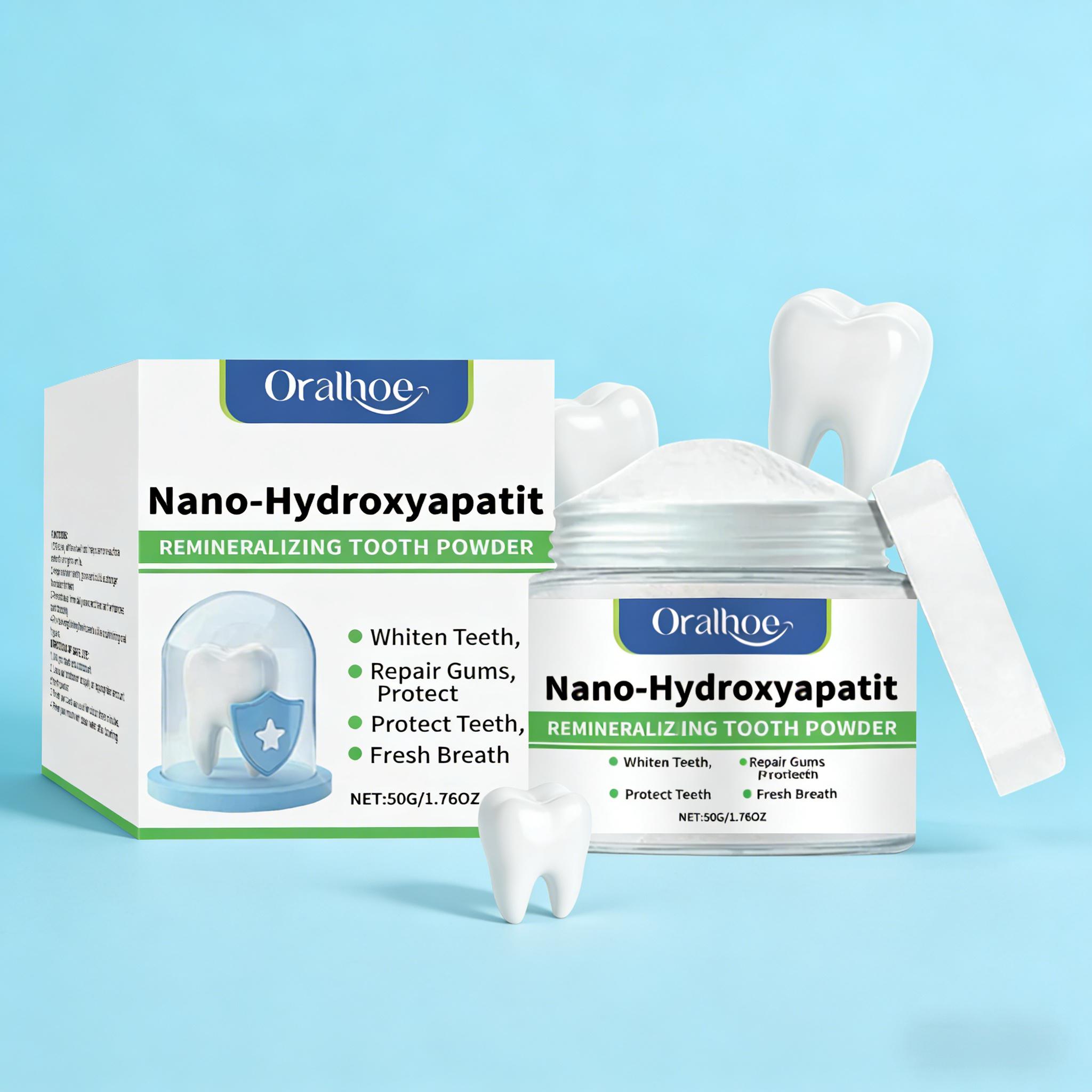 Oralhoe Whitening Tooth Powder - Teeth Whitening Zimba ulasan dan harga