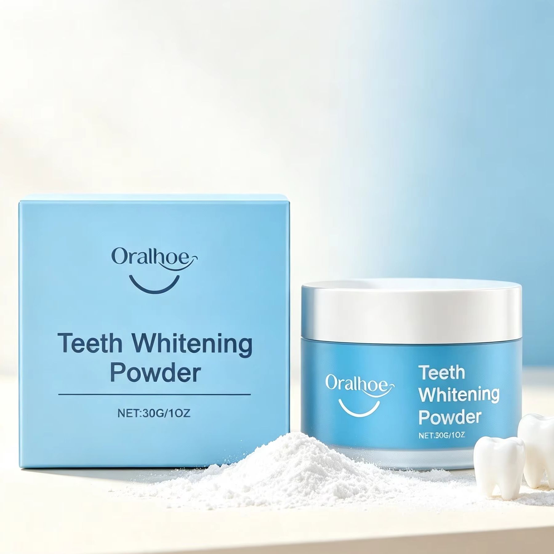Oralhoe Tooth Powder for Brush - Teeth Whitening Zimba ulasan dan harga