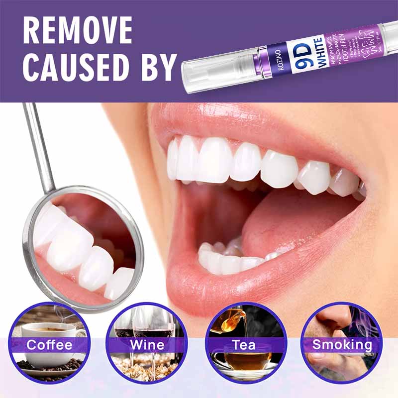 ROZINO 9D Whitening Tooth Pen  - Teeth Whitening Pens ulasan dan harga