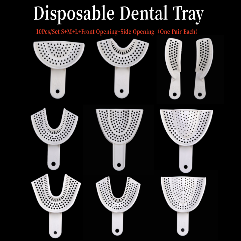 10Pcs Dental Impression Plasti - Teeth Whitening Trays ulasan dan harga