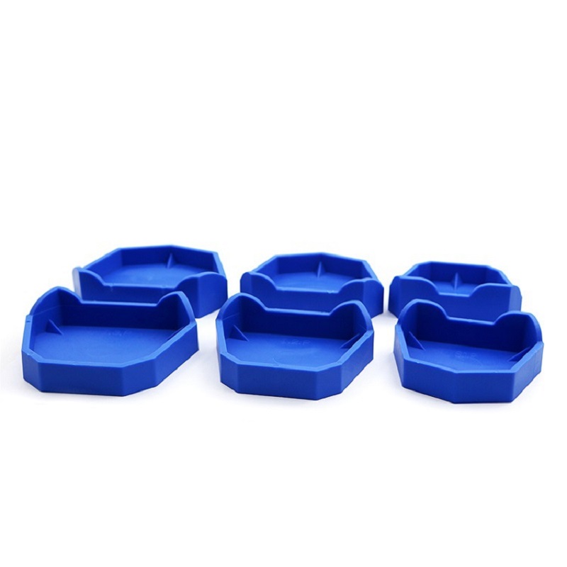6pcs/set Dental Model Base Sil - Teeth Whitening Trays ulasan dan harga