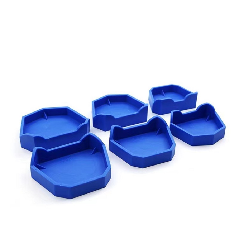 6pcs/set Dental Model Base Sil - Teeth Whitening Trays ulasan dan harga