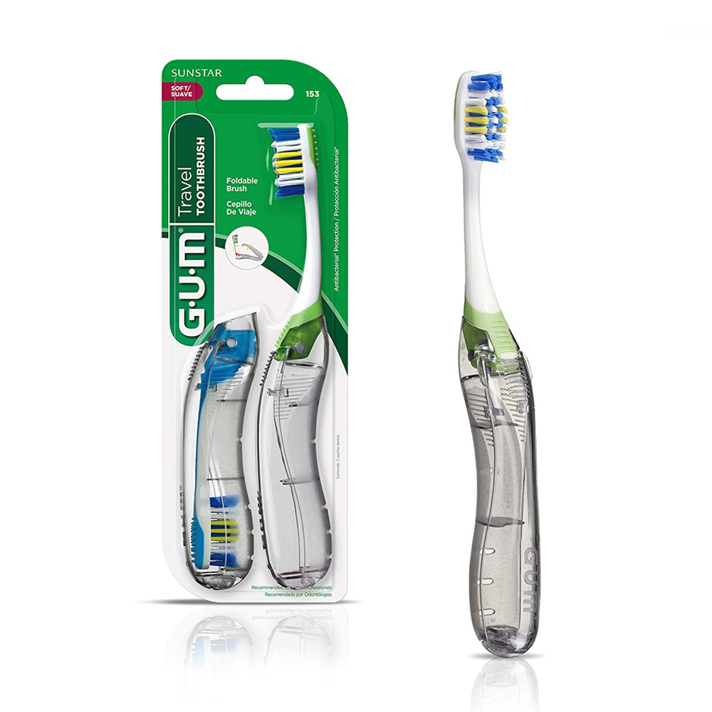 Gum Travel Toothbrush Folable  - Teeth Whitening Japan ulasan dan harga