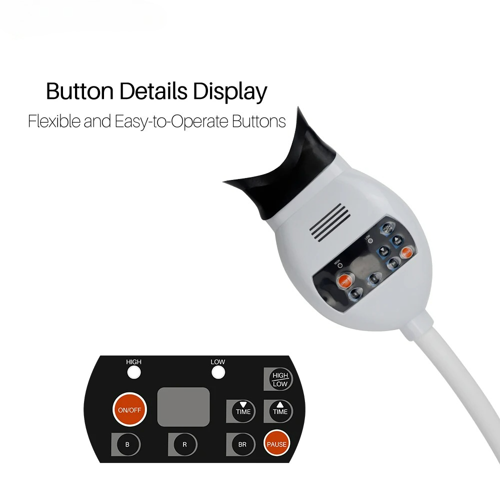Adjustable 3 Colors LED Teeth  - Teeth Whitening With Led Light ulasan dan harga