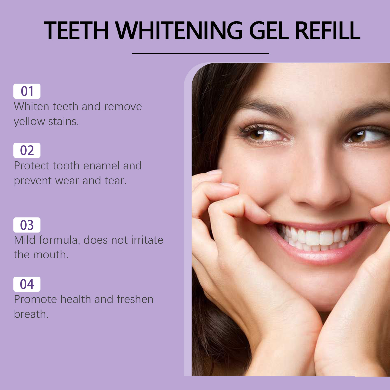 ORALHOE Teeth Whitening Gel Re - Teeth Whitening Gel Refills ulasan dan harga