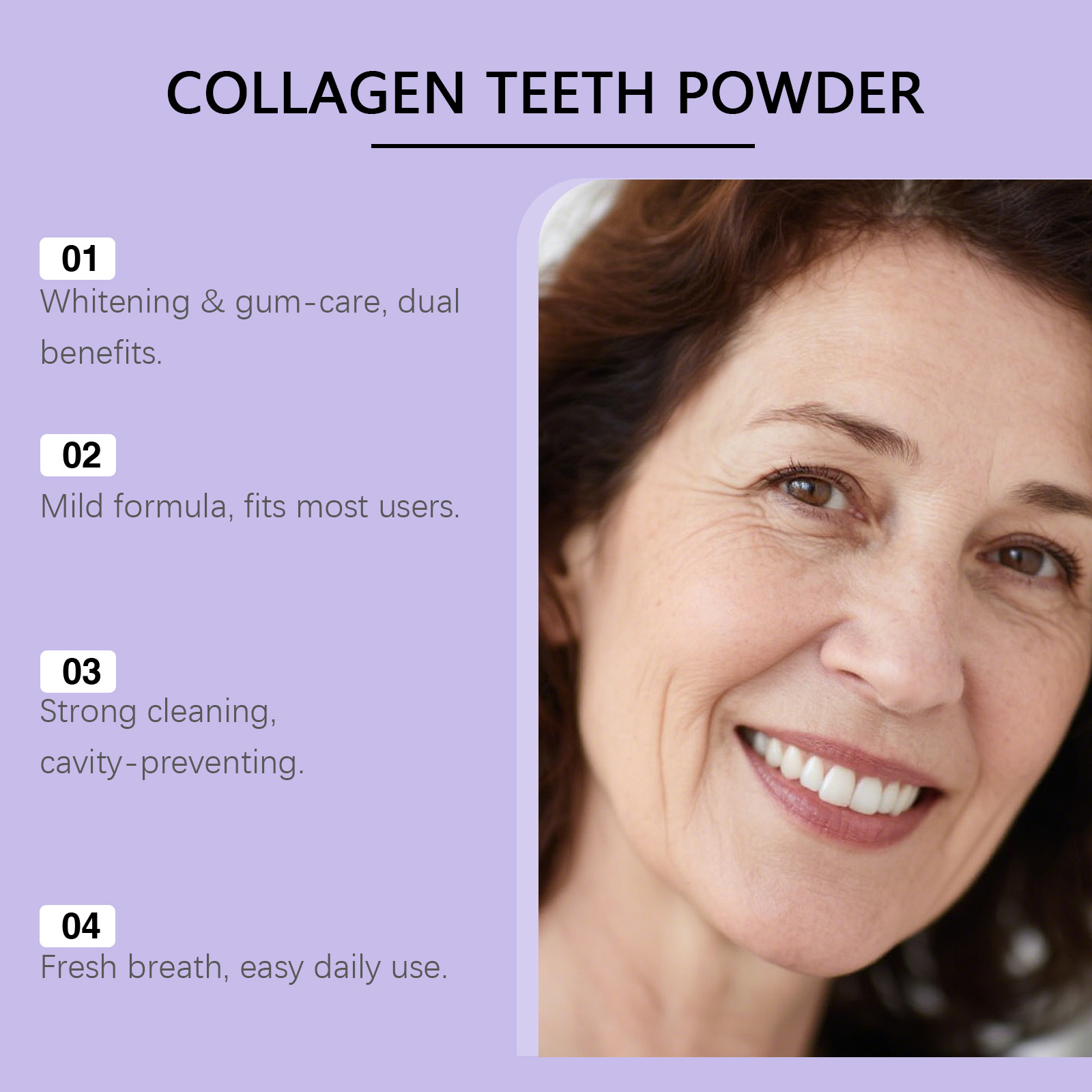 Collagen Teeth Whitening Powde - Teeth Whitening Zimba ulasan dan harga