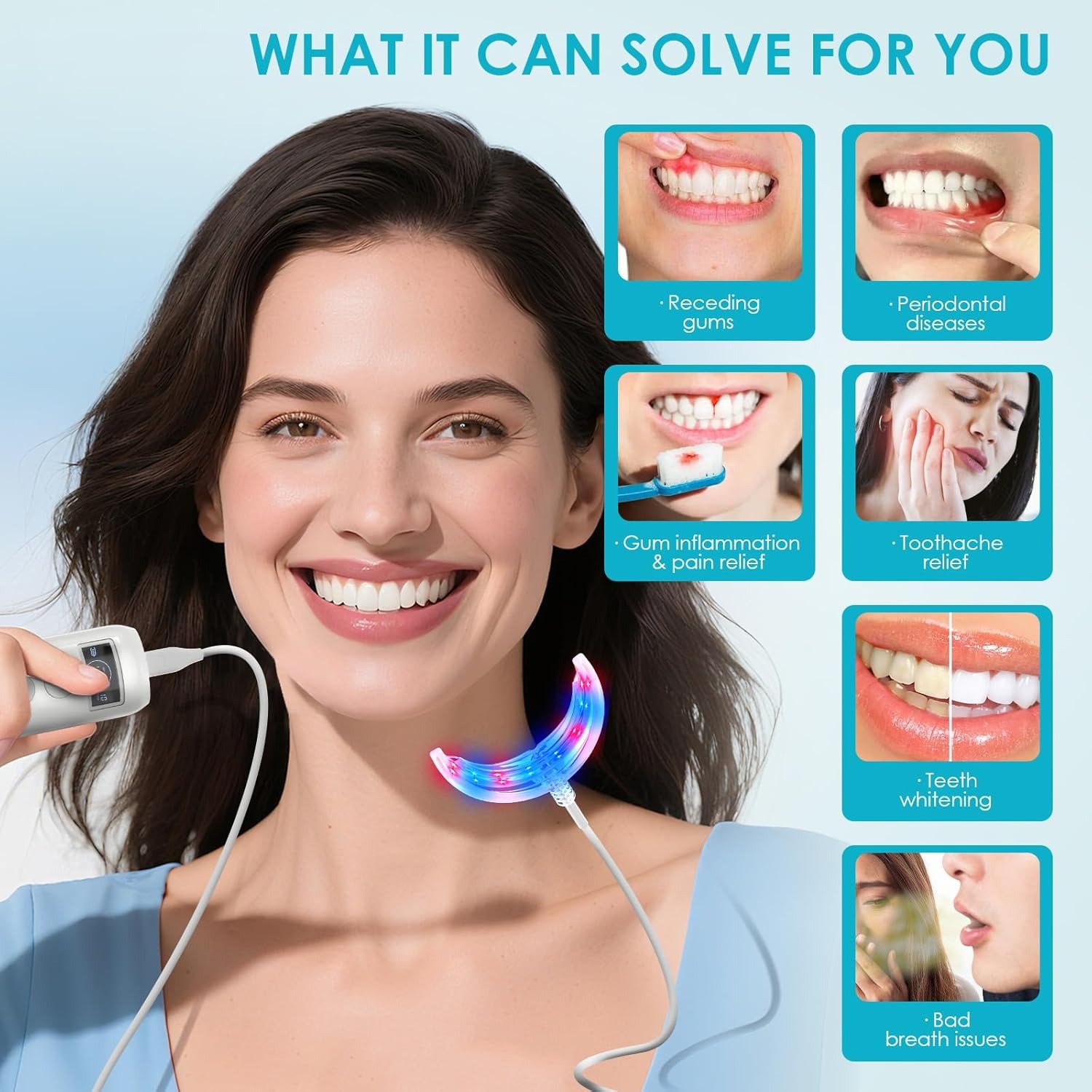 Tooth Whitening Accelerator La - Teeth Whitening With Led Light ulasan dan harga