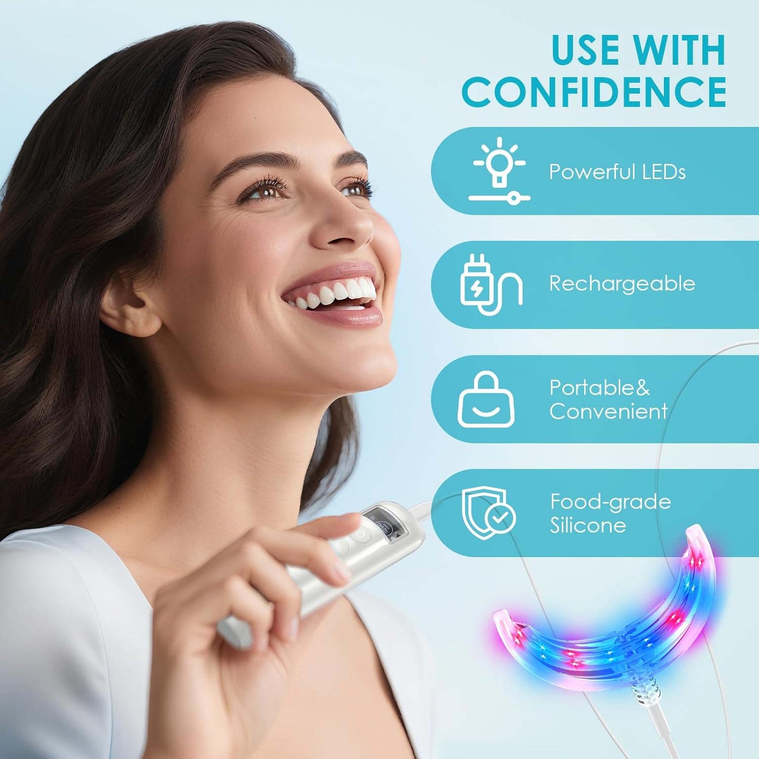 Tooth Whitening Accelerator La - Teeth Whitening With Led Light ulasan dan harga